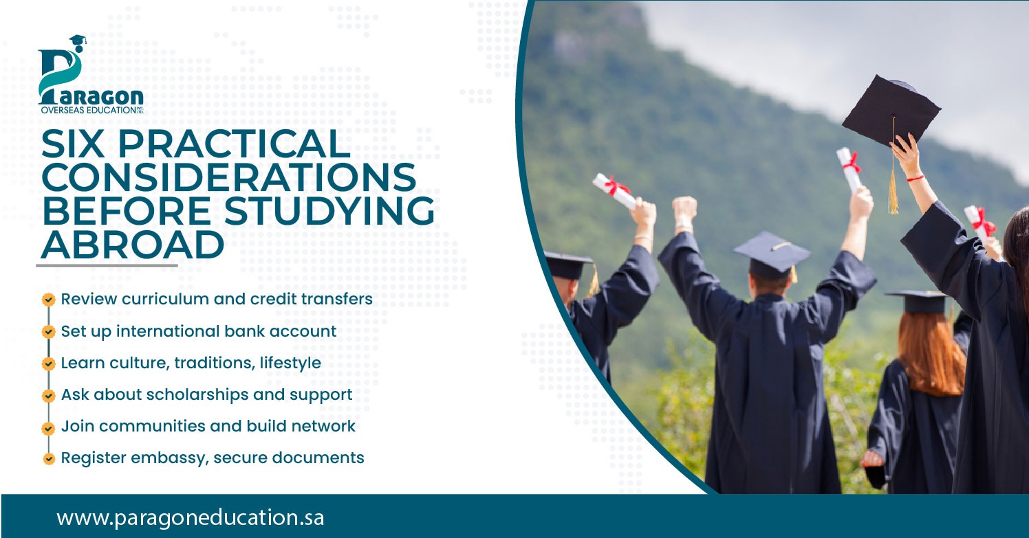 six practical consideration before studying abroad