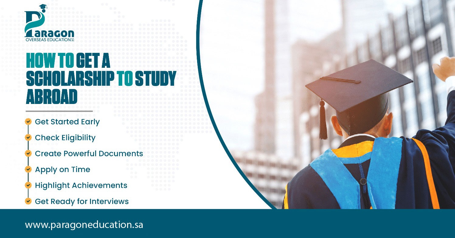 how to get a scholarships for international students to study abroad