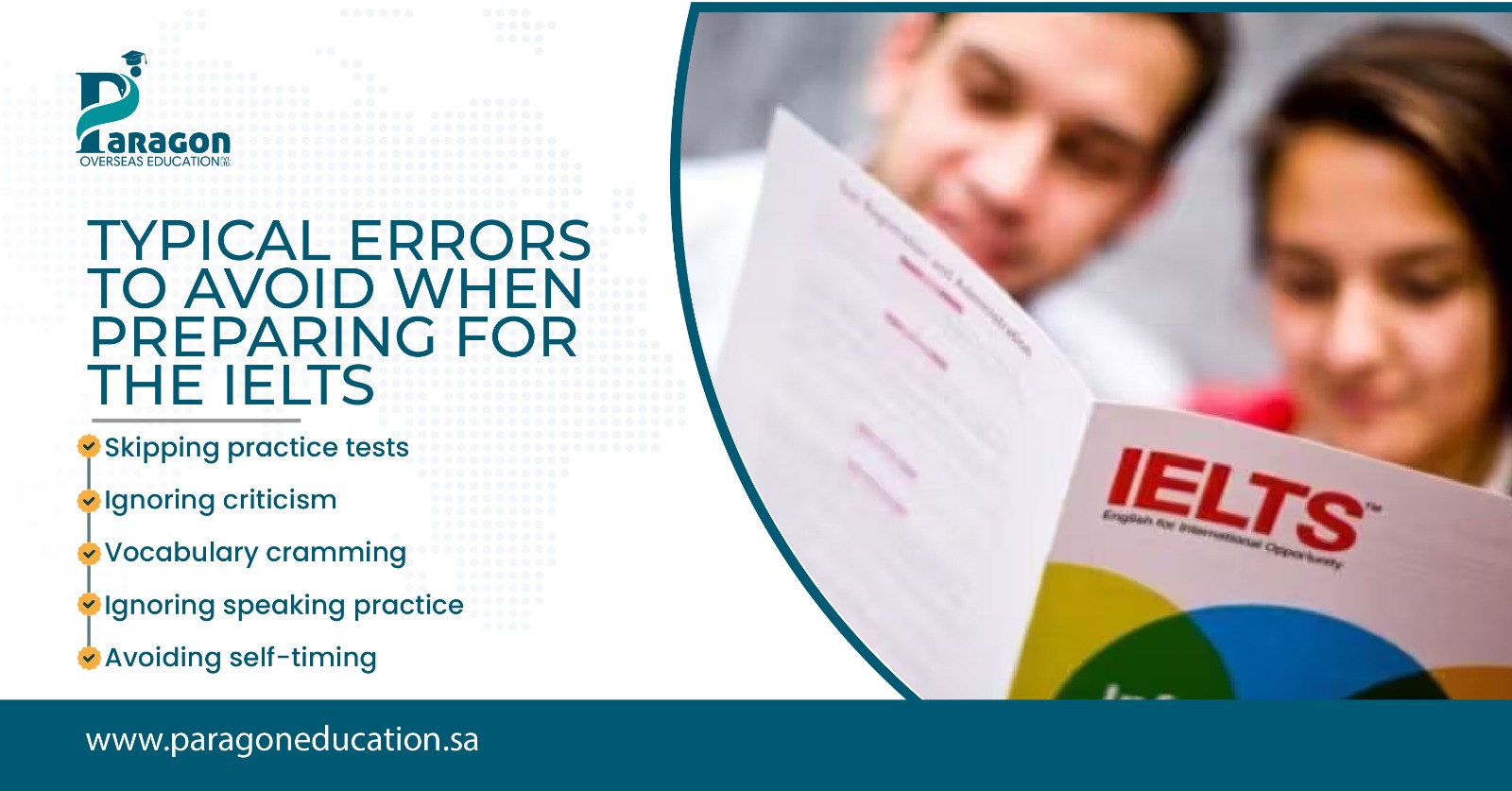typical errors to avoid when preapartion for the ielts